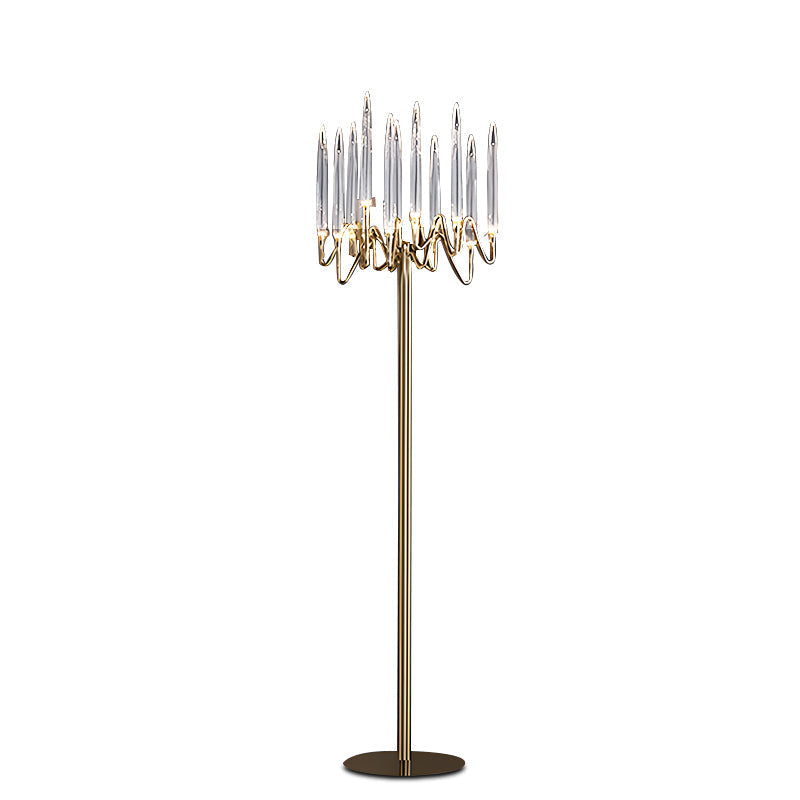 flairel Modern Branch Chandelier & Floor Lamp