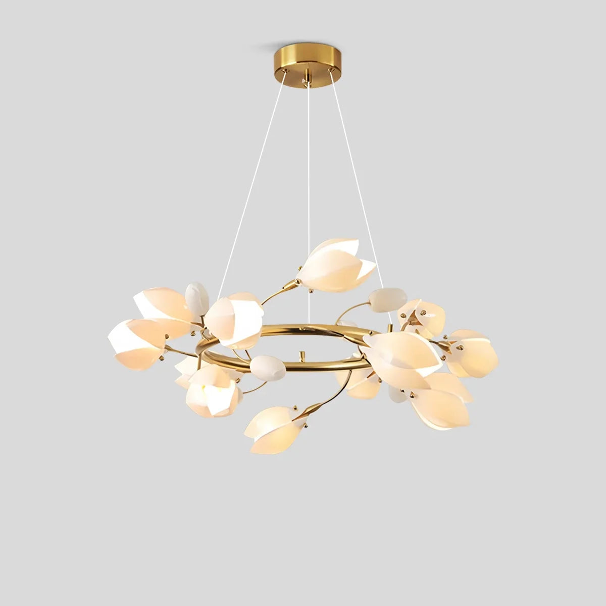 flairel Ceramics Magnolia Chandelier