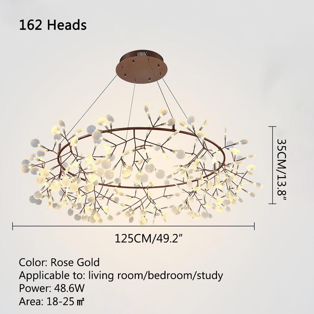 flairel Branch Firefly Chandelier for Living Room