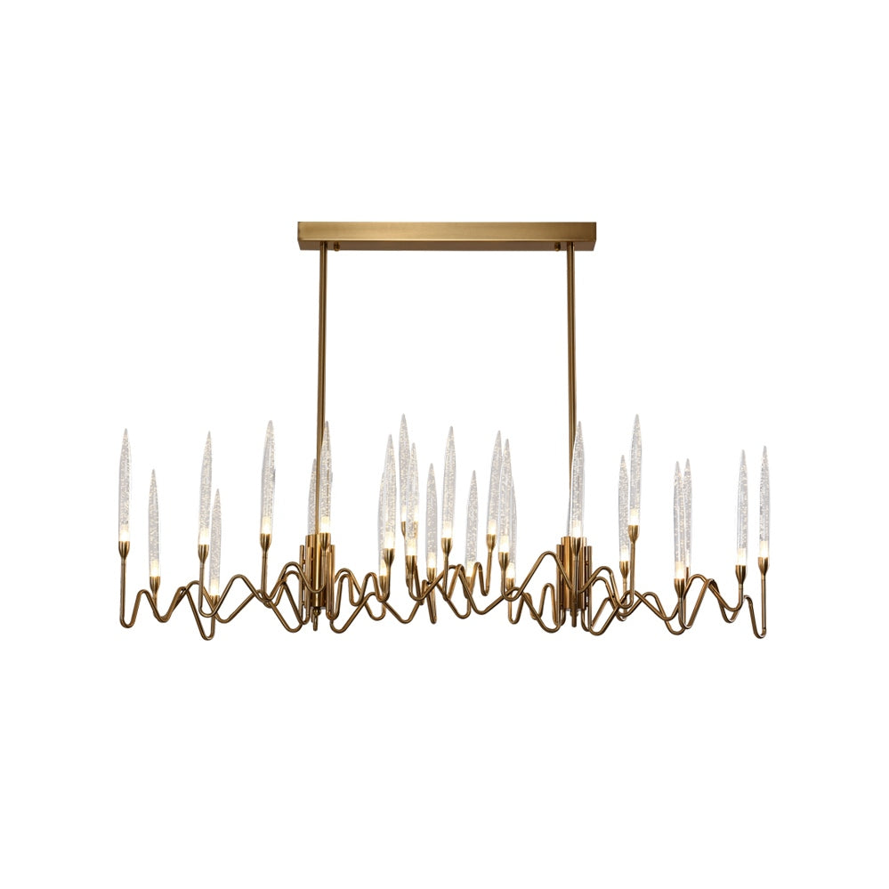 flairel Modern Branch Chandelier & Floor Lamp