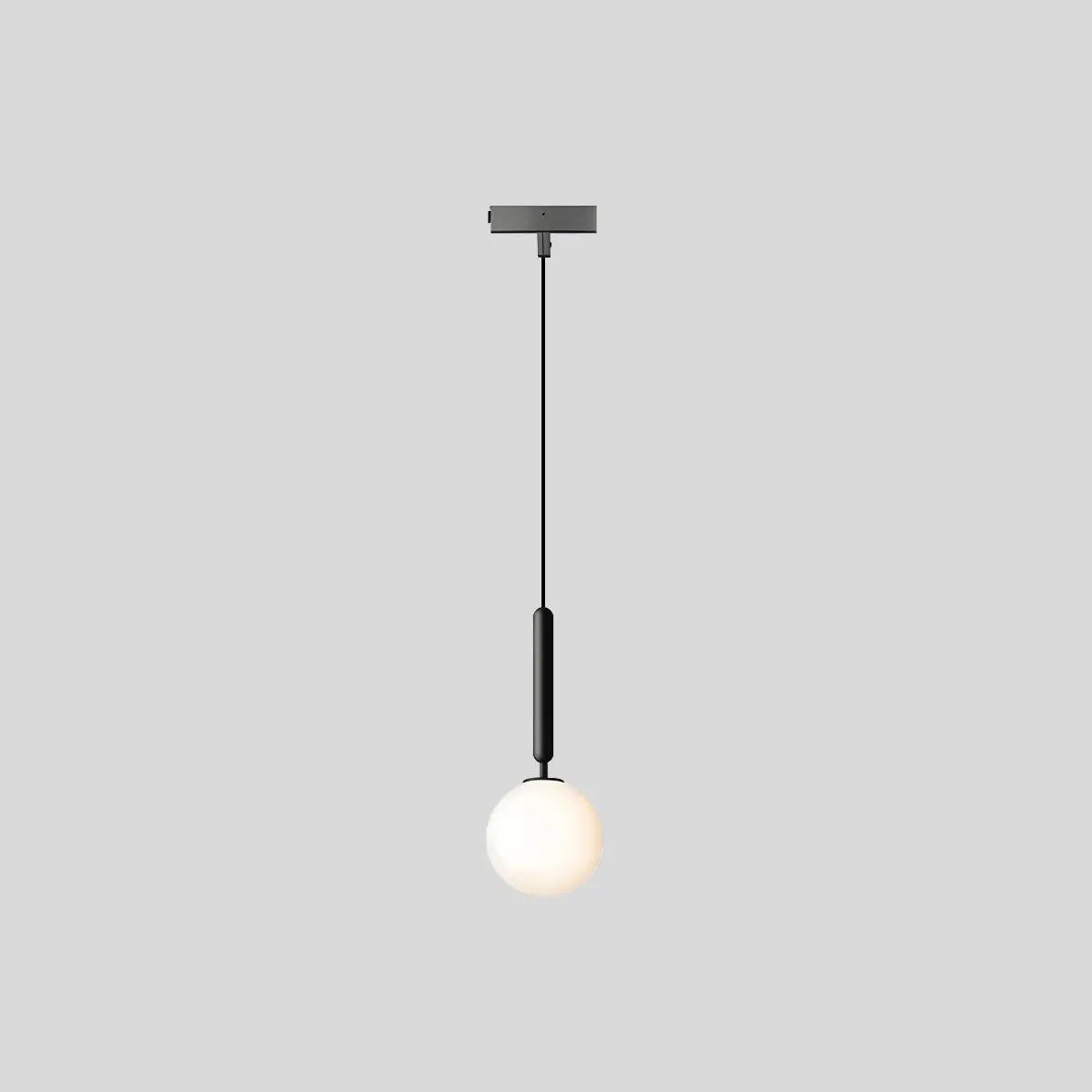 flairel Temen Globe Glass Pendant Light for Kitchen Island