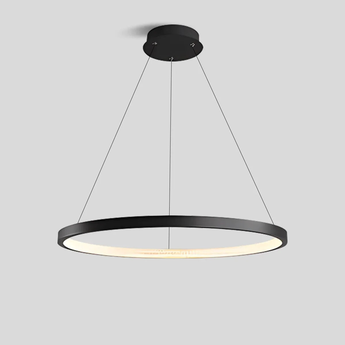 flairel Nordic Simple Ring Ceiling Chandelier