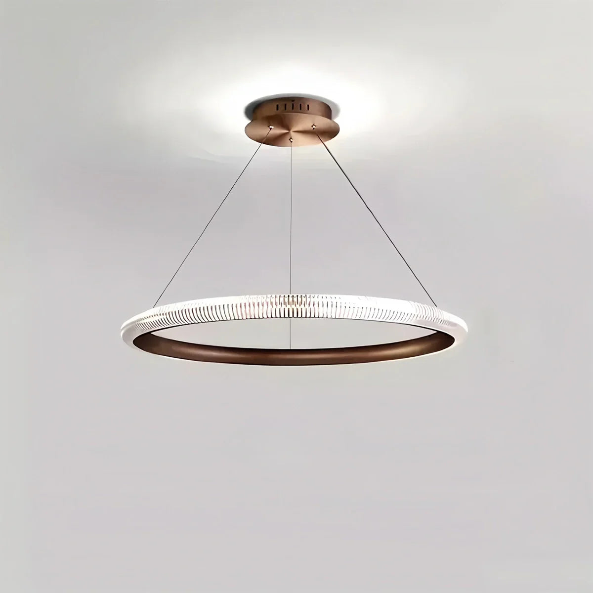 flairel Nordic Circular Chandelier for Living Room
