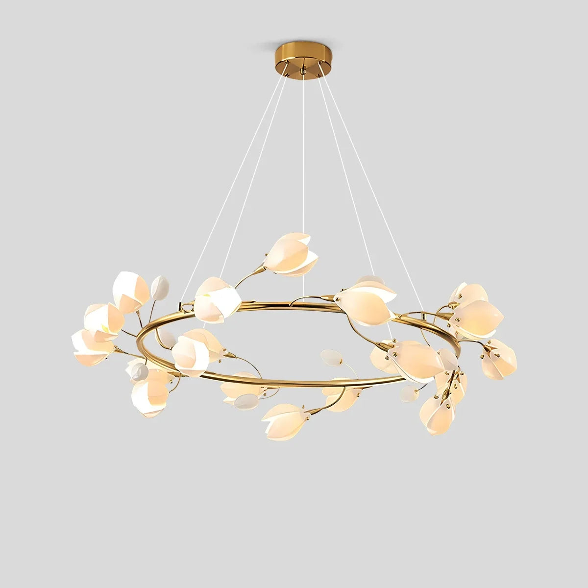 flairel Ceramics Magnolia Chandelier