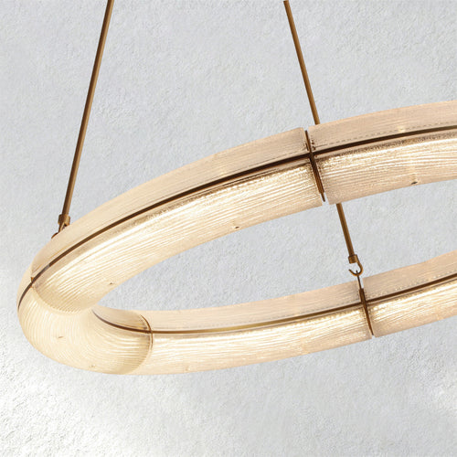 flairel Eclipse Round Chandelier