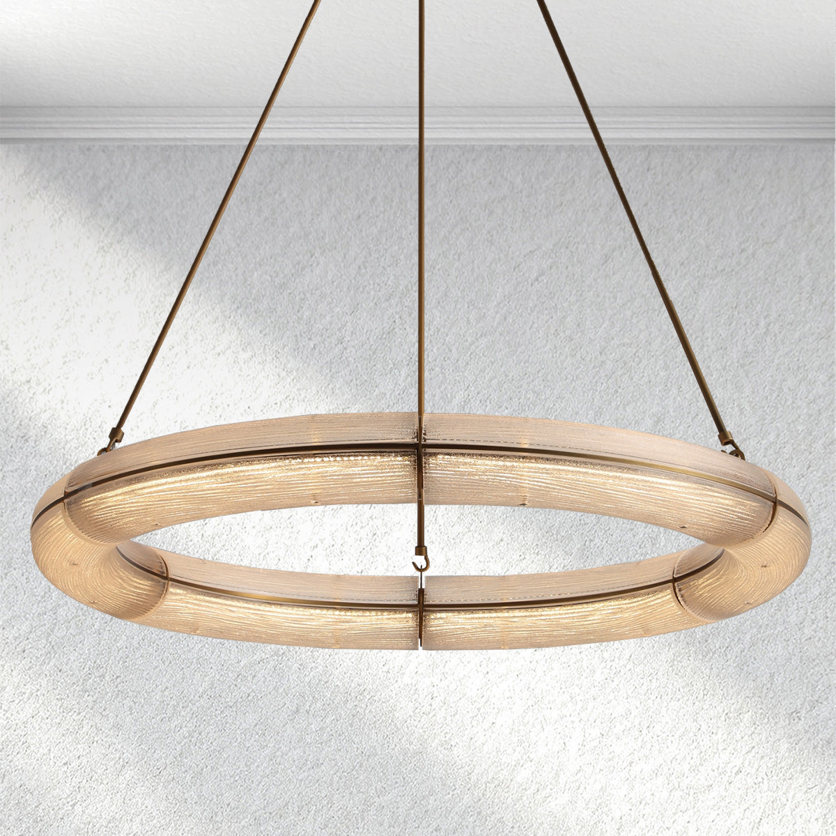 flairel Eclipse Round Chandelier
