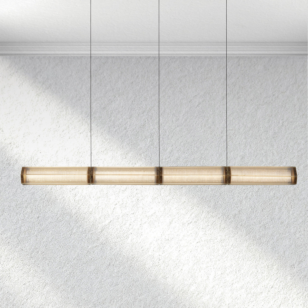 flairel Sunleaf Linear Chandelier