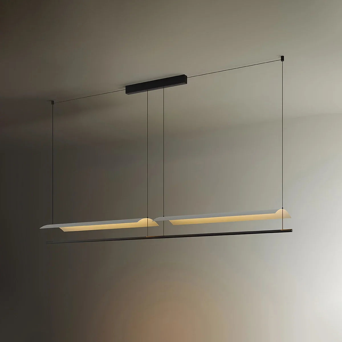 flairel Minimalist Tile Shape Dining Room Pendant Light
