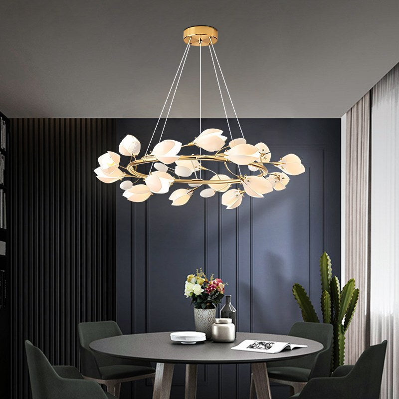 flairel Ceramics Magnolia Chandelier