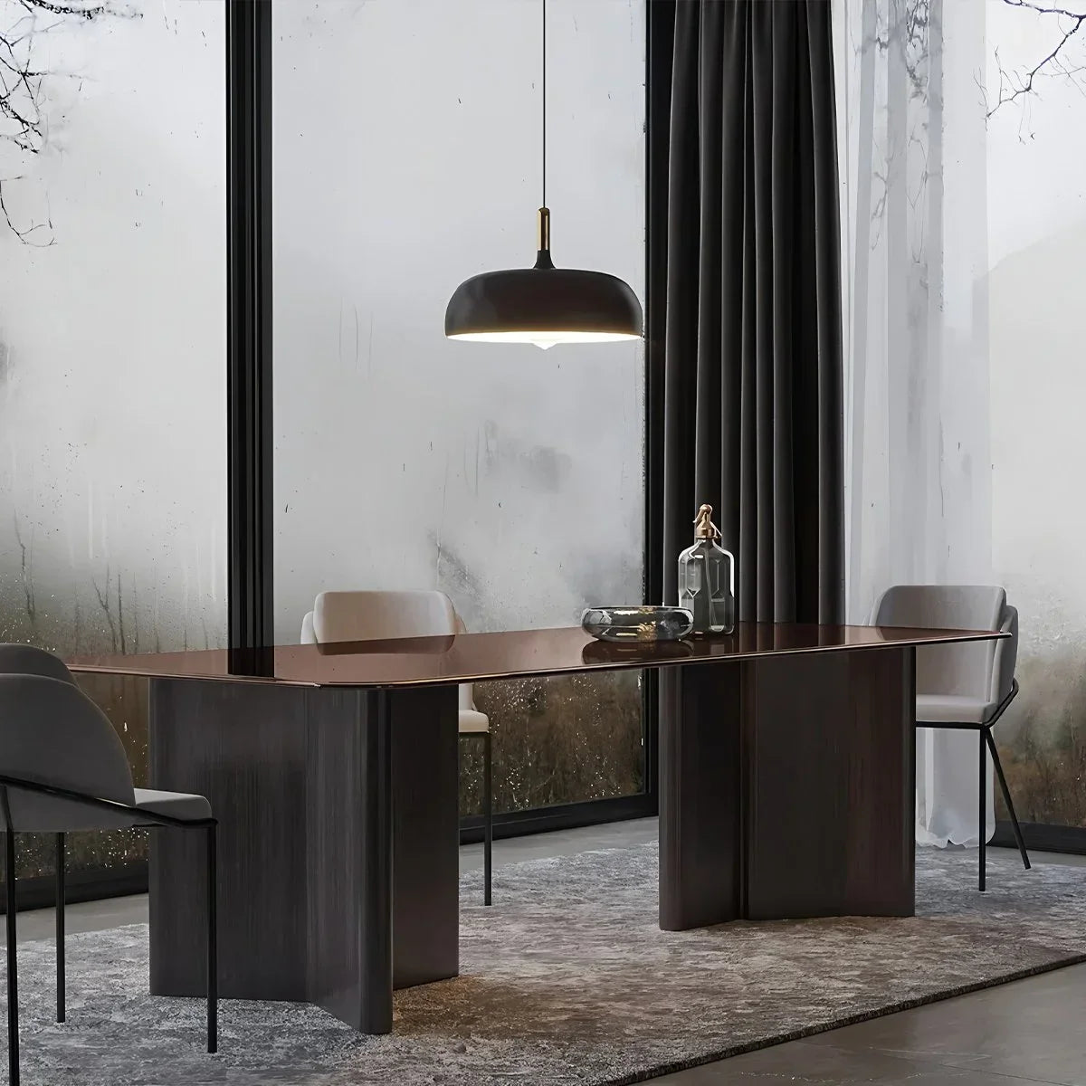 flairel Modern Dome Macaron Pendant Light for Kitchen Island
