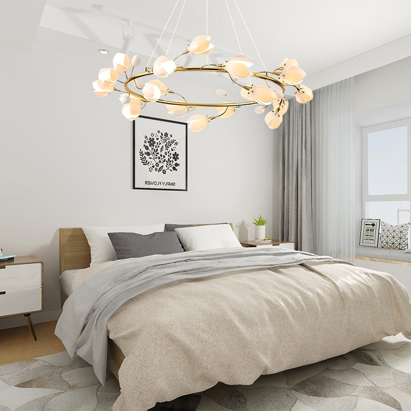 flairel Ceramics Magnolia Chandelier