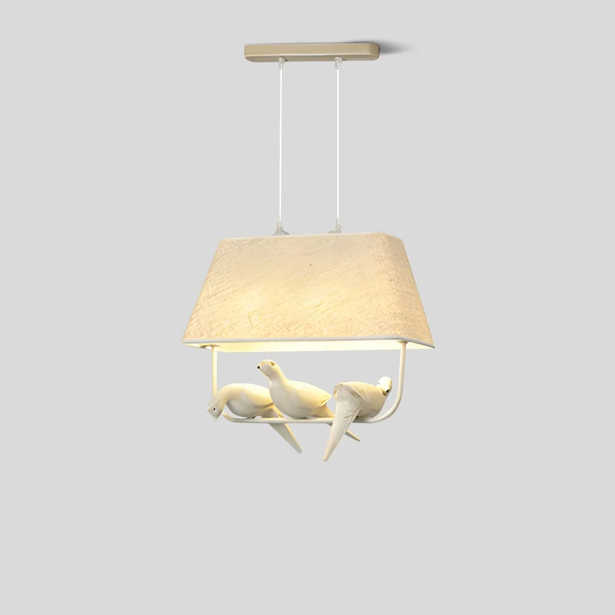 flairel Nordic Bird Pendant Light for Living Room Bedroom