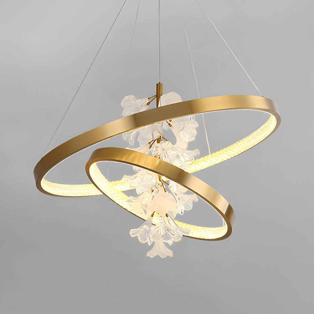 flairel Nordic Light Luxury Ring Creative Chandelier