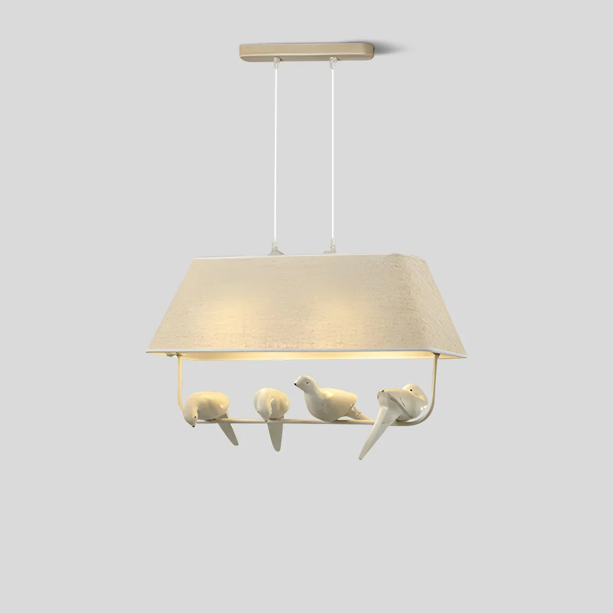 flairel Nordic Bird Pendant Light for Living Room Bedroom