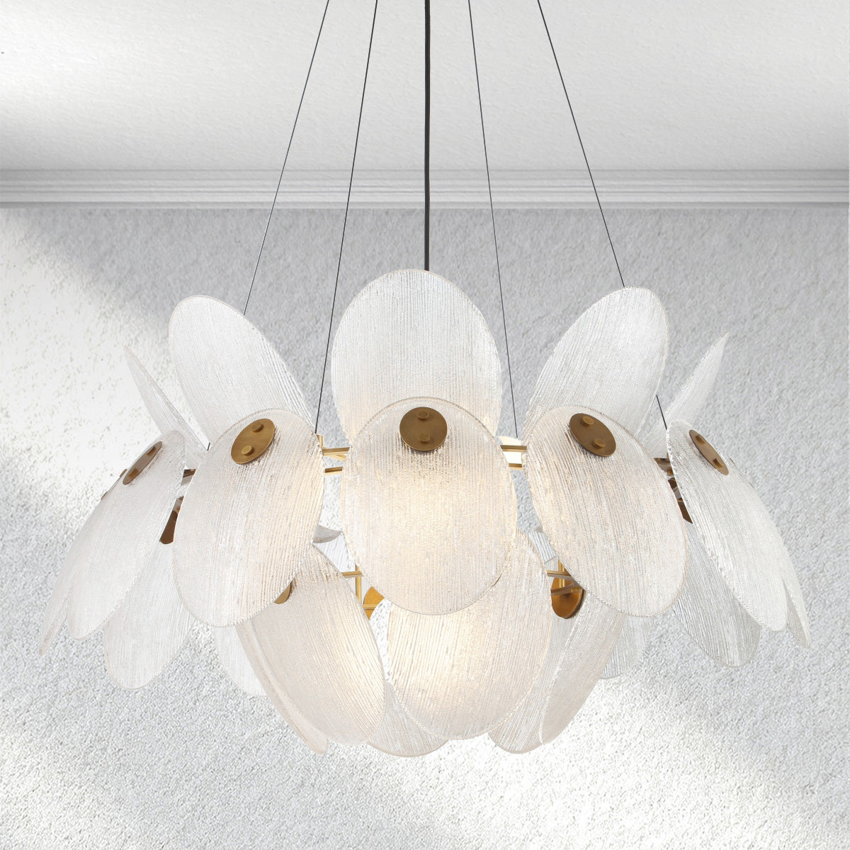 flairel Snow Chandelier