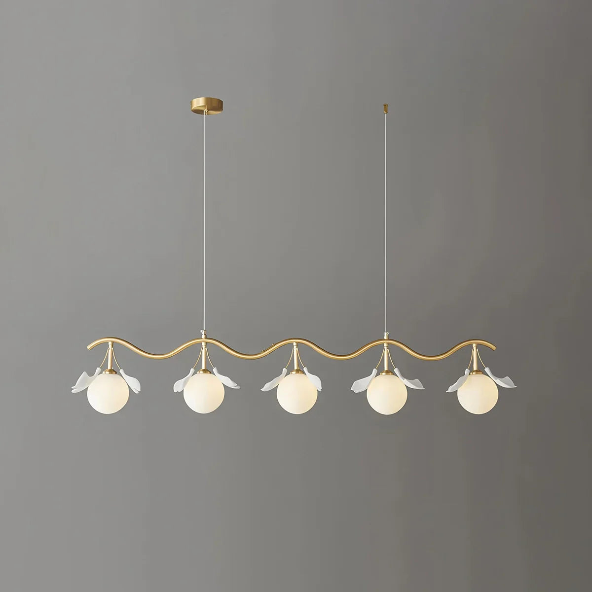 flairel Evander Ginkgo Chandelier for Dining Area