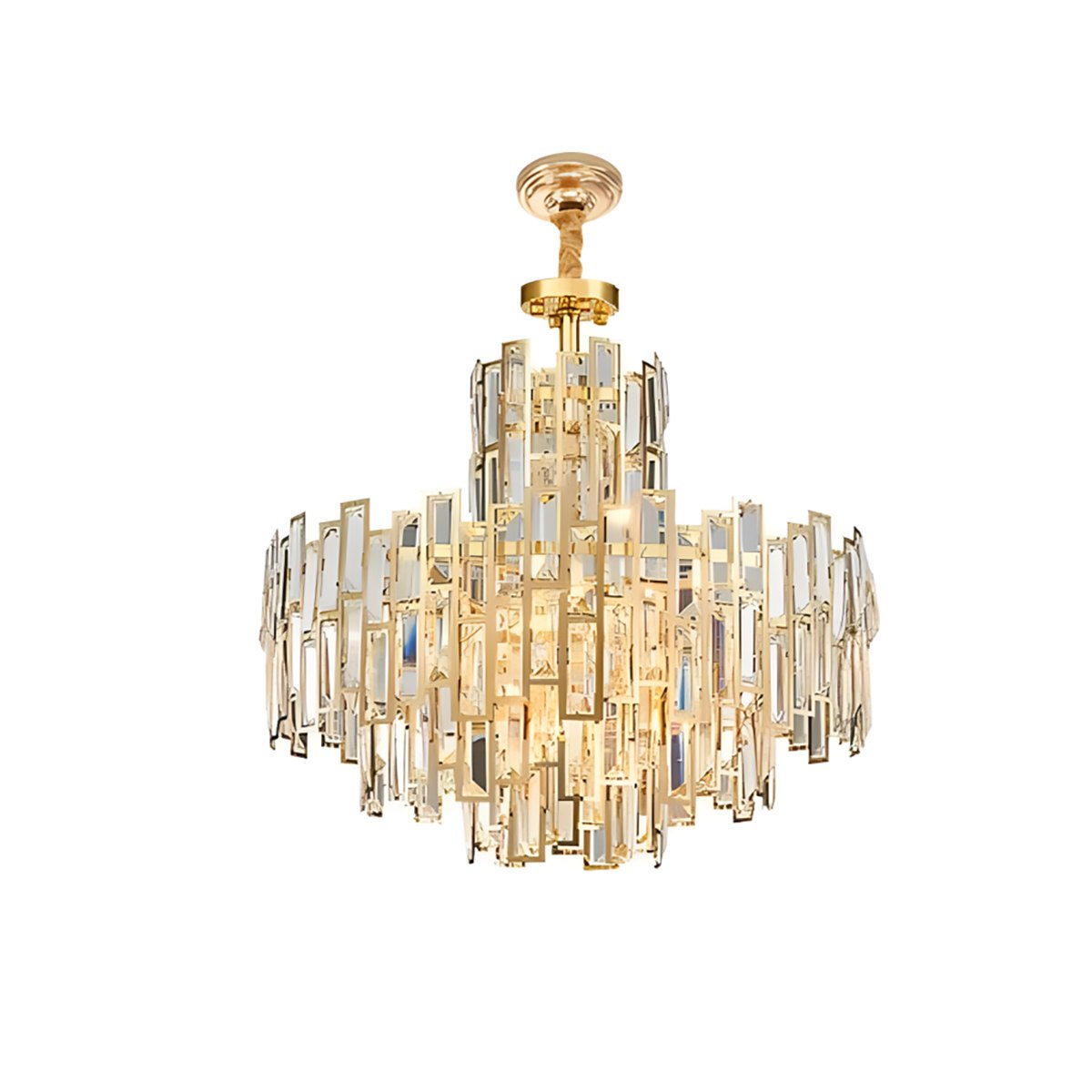 flairel Lucienne Crystal Chandelier for Living Room