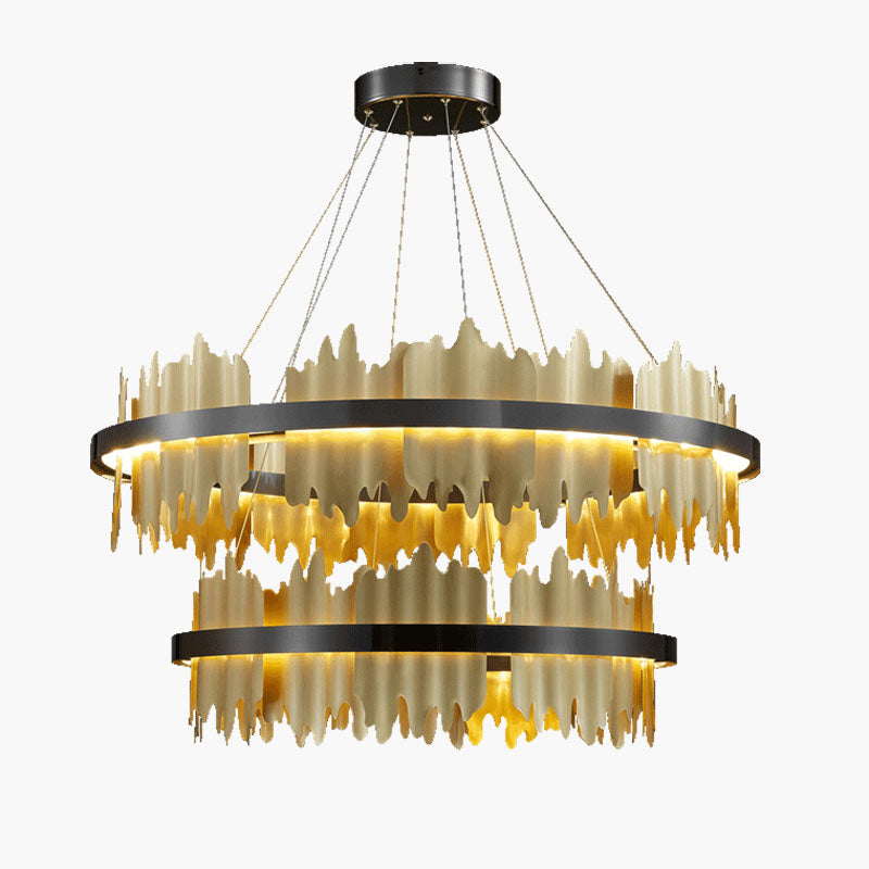 flairel Modern Creative Round Chandelier