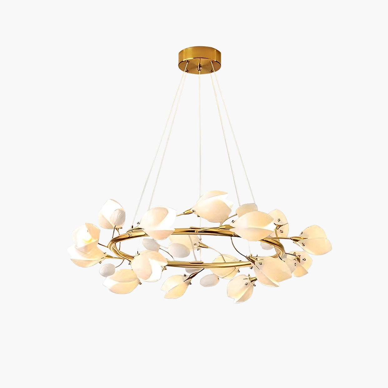 flairel Ceramics Magnolia Chandelier