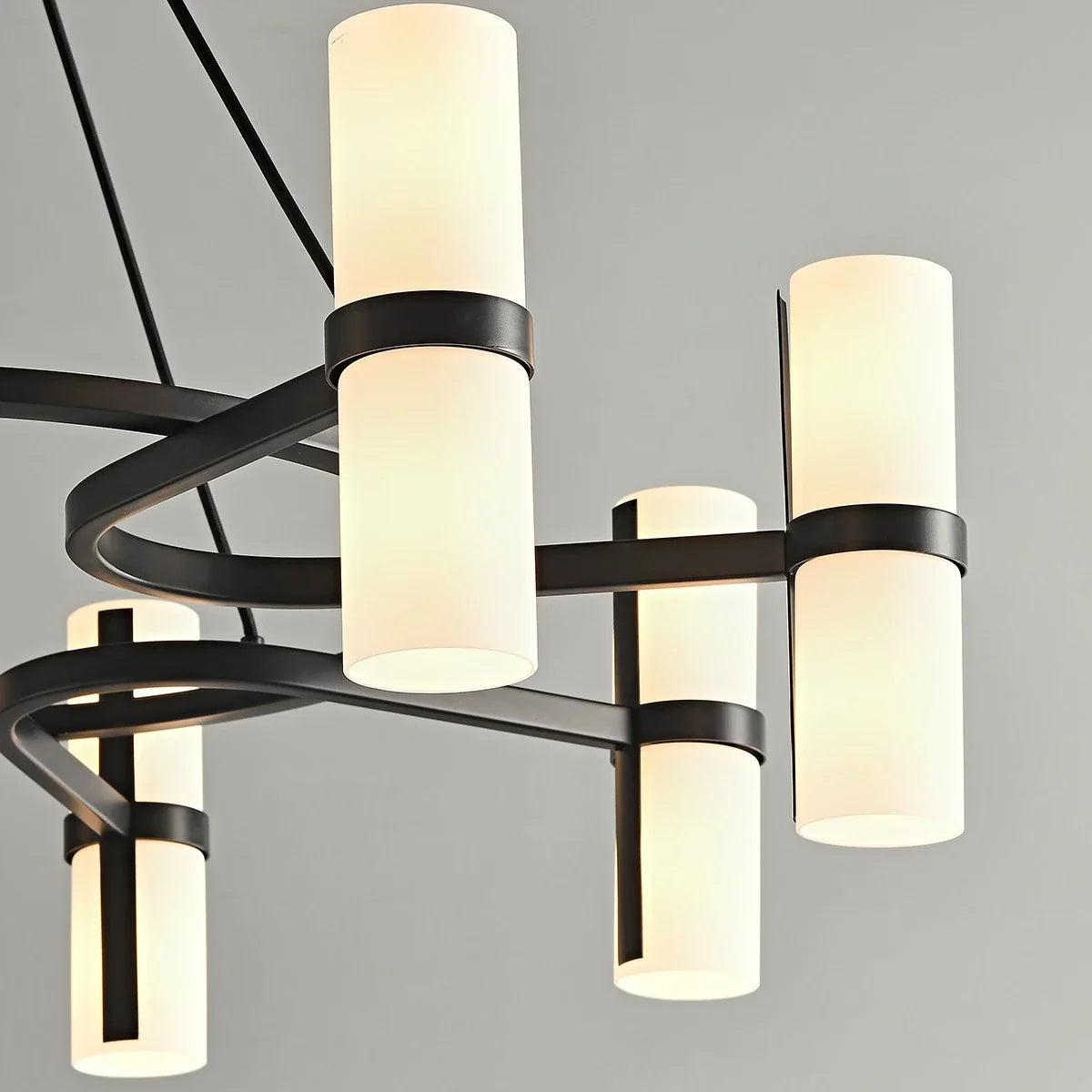 flairel Nordic Creative Multi-Headed Round Chandelier