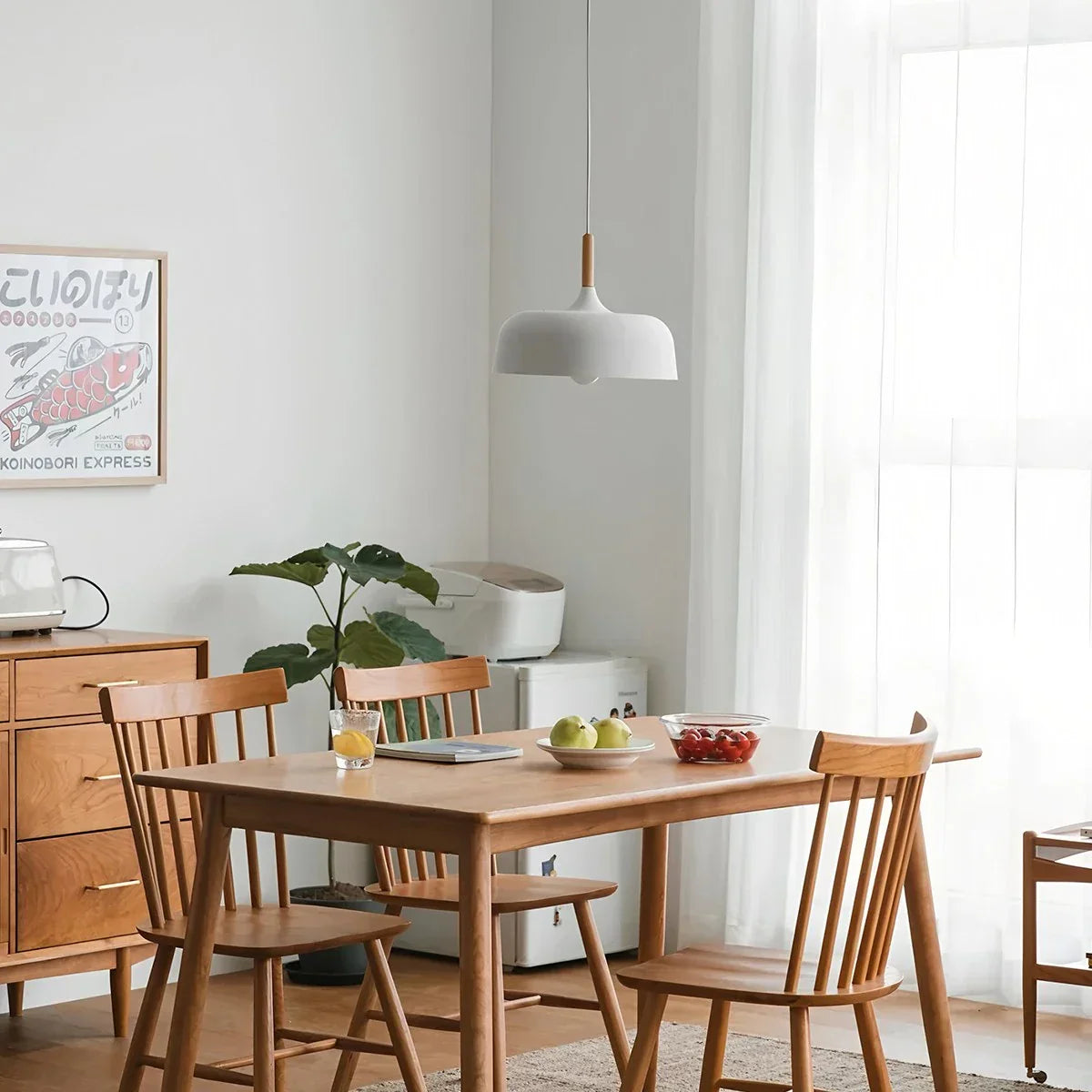flairel Modern Dome Macaron Pendant Light for Kitchen Island
