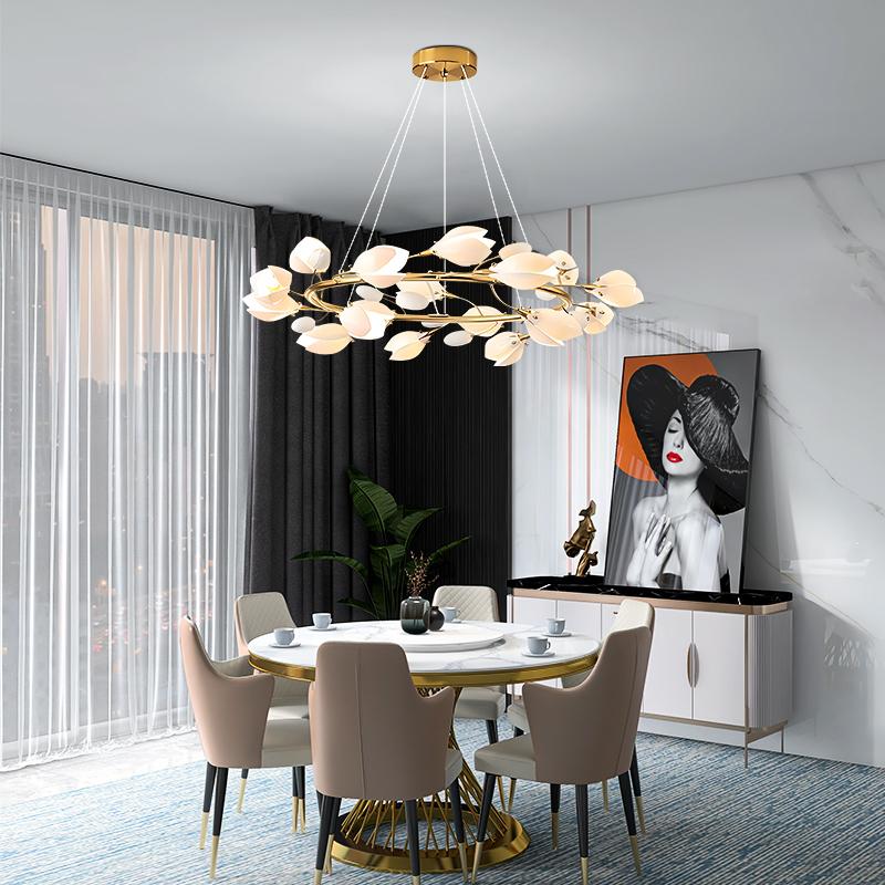 flairel Ceramics Magnolia Chandelier