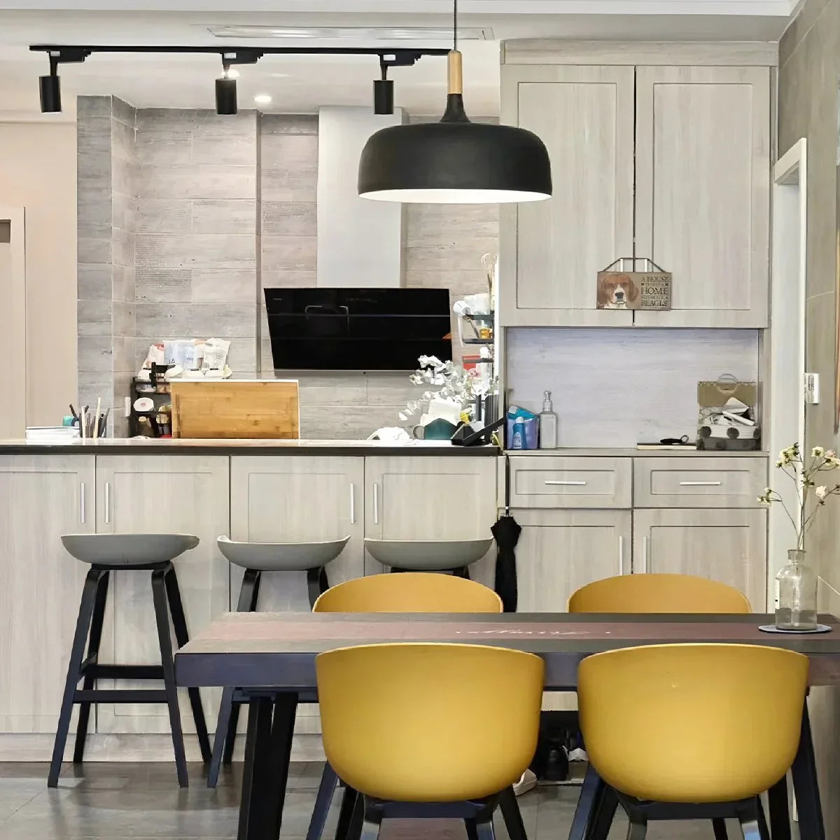 flairel Modern Dome Macaron Pendant Light for Kitchen Island