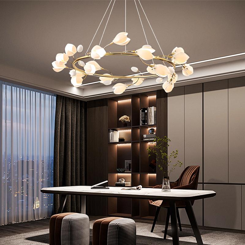 flairel Ceramics Magnolia Chandelier