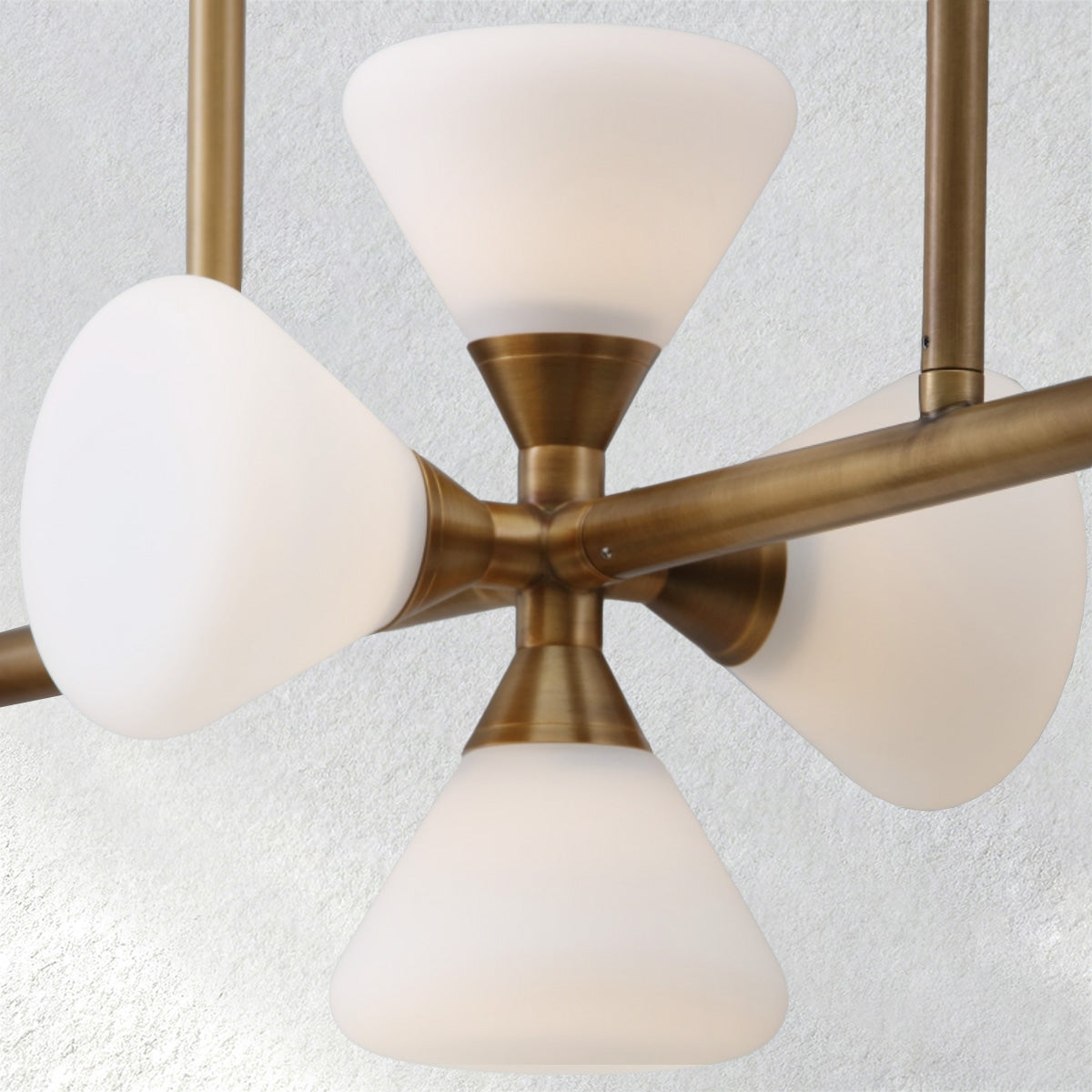 flairel Opaline Linear Chandelier