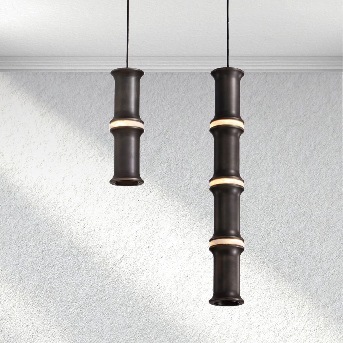 flairel Bamboo Chandelier