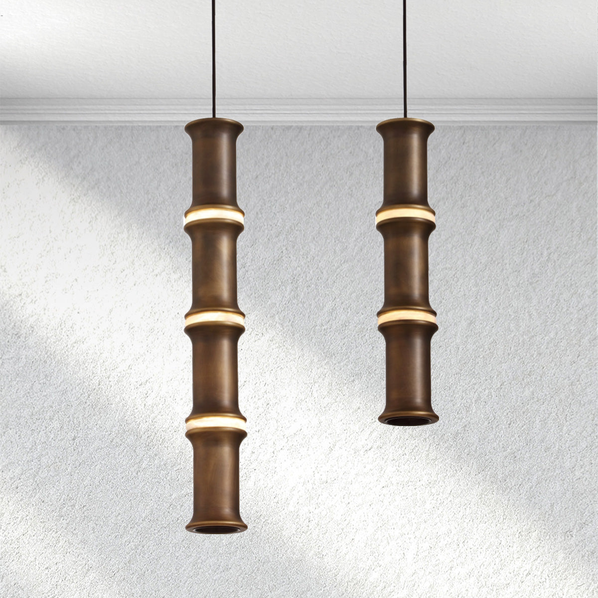 flairel Bamboo Chandelier