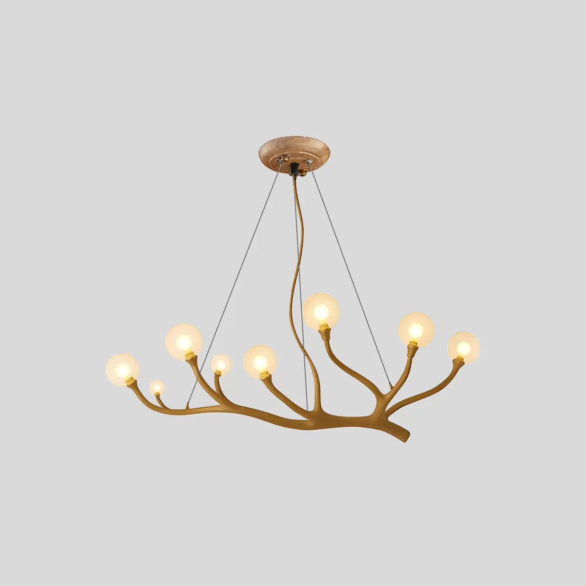 flairel Arvore Branch Glass Chandelier for Dining Room