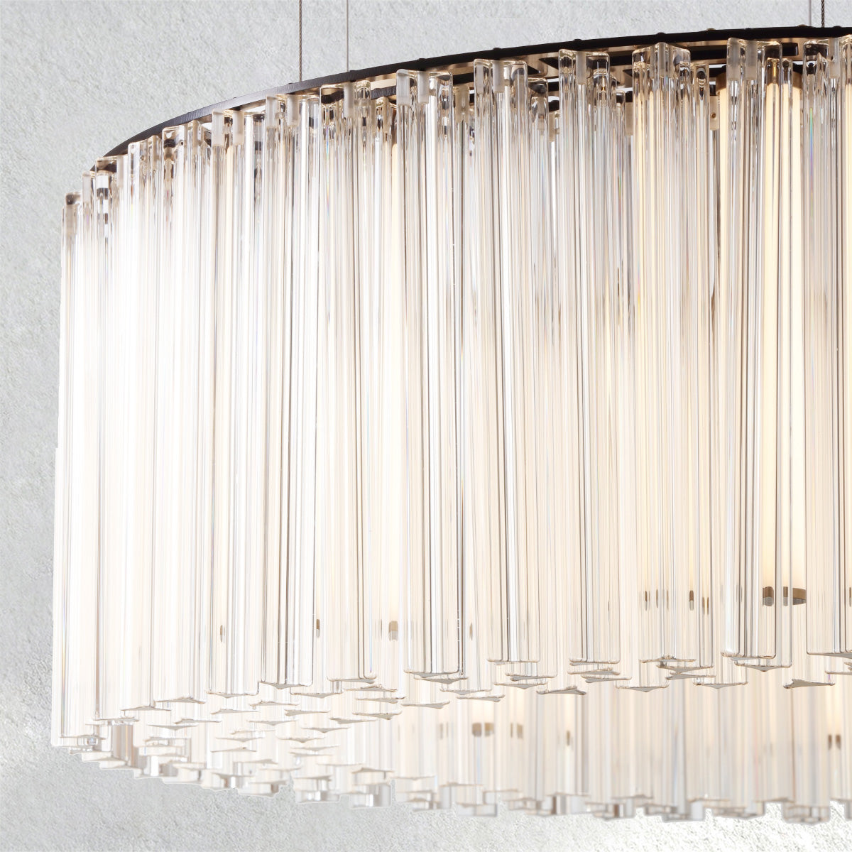 flairel Rainfall Round Chandelier