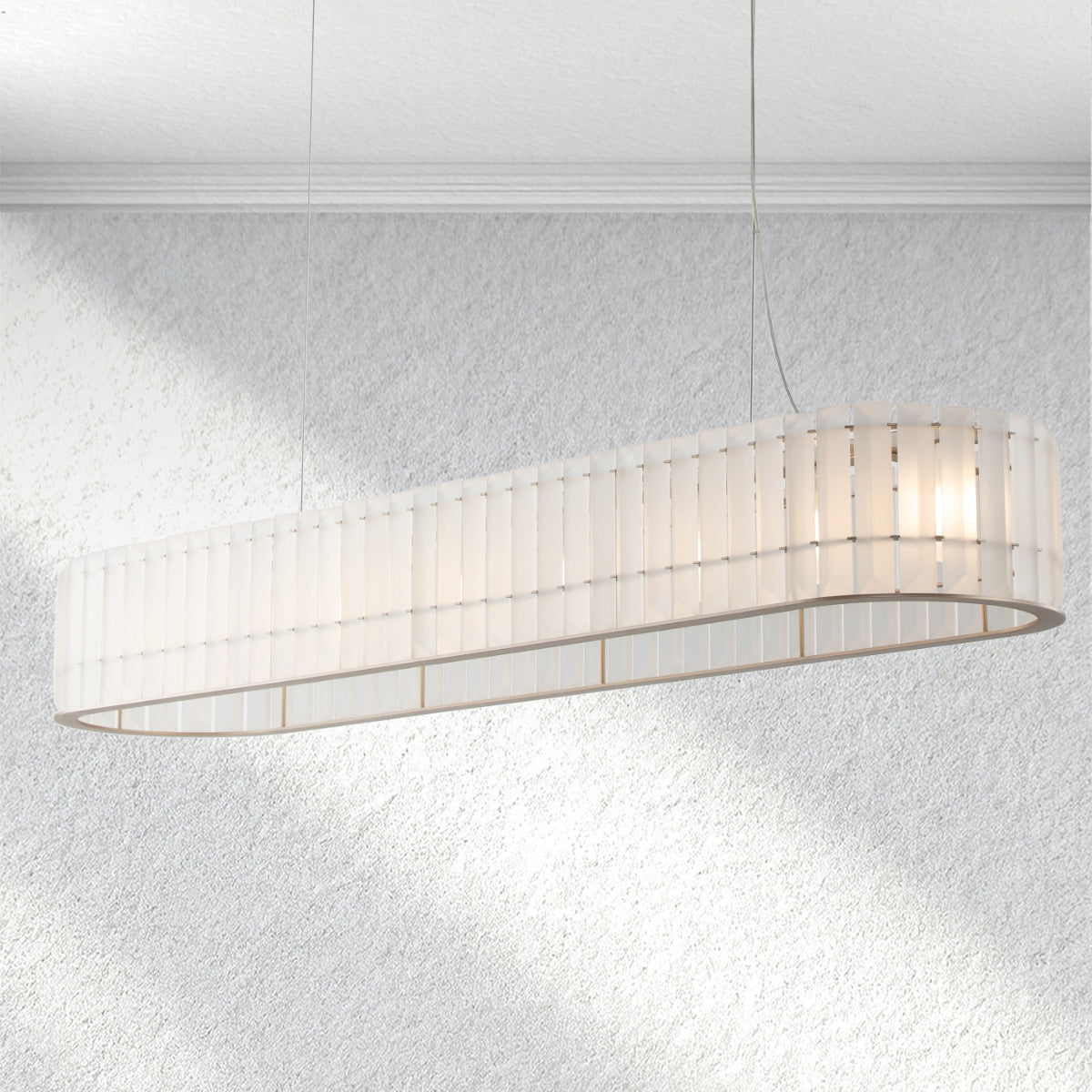 flairel Parallel Rectangular Chandelier