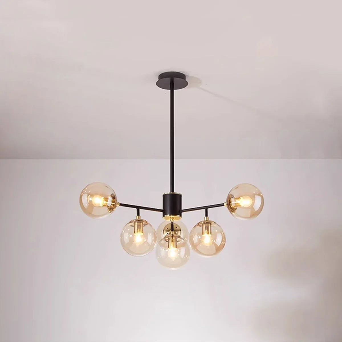 flairel Camilla Glass Chandelier for Living Room