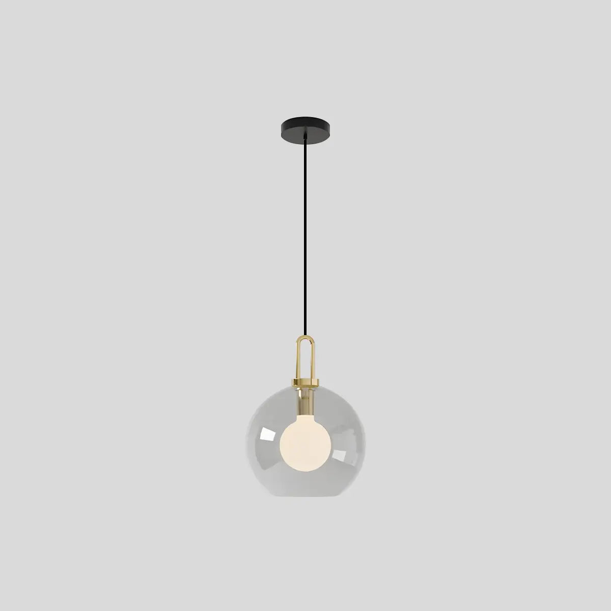 flairel Kanani Frosted Glass Pendant Light for Kitchen
