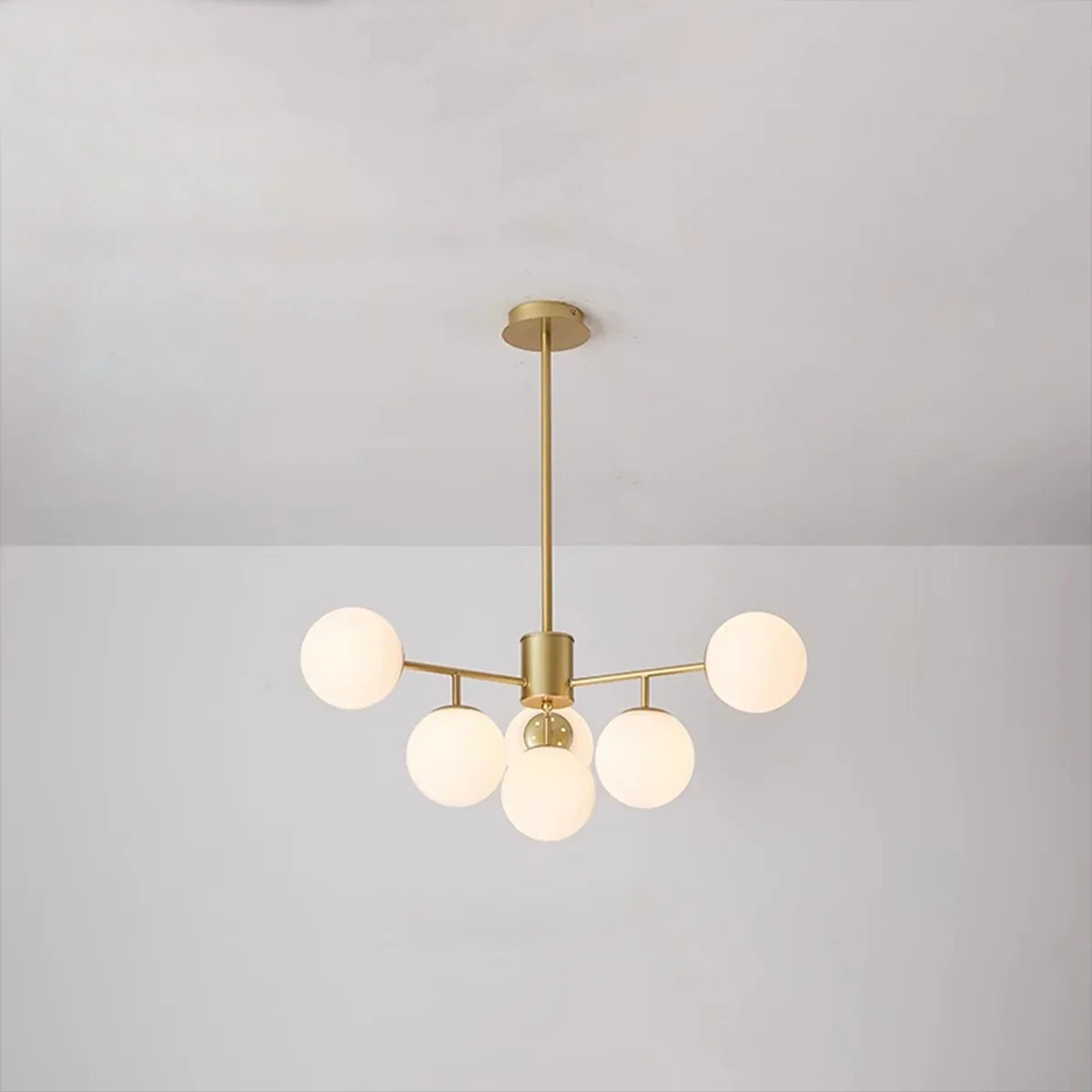 flairel Camilla Glass Chandelier for Living Room