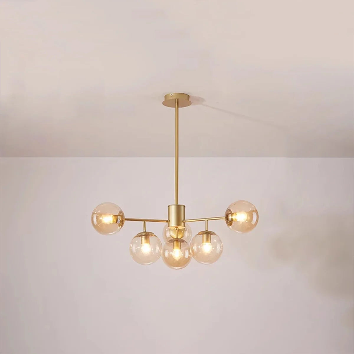 flairel Camilla Glass Chandelier for Living Room