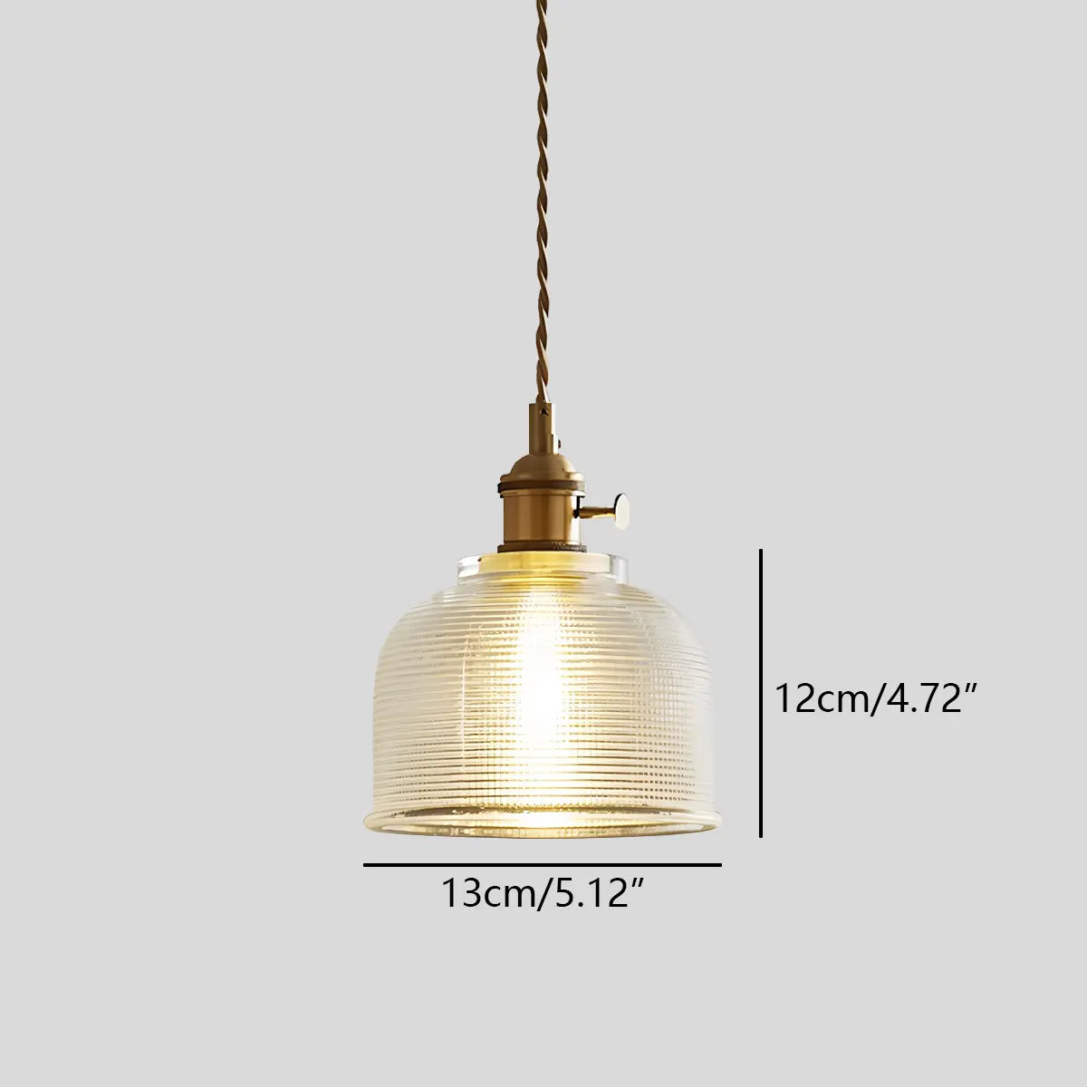 flairel Isabel Glass Pendant Light for Kitchen Island