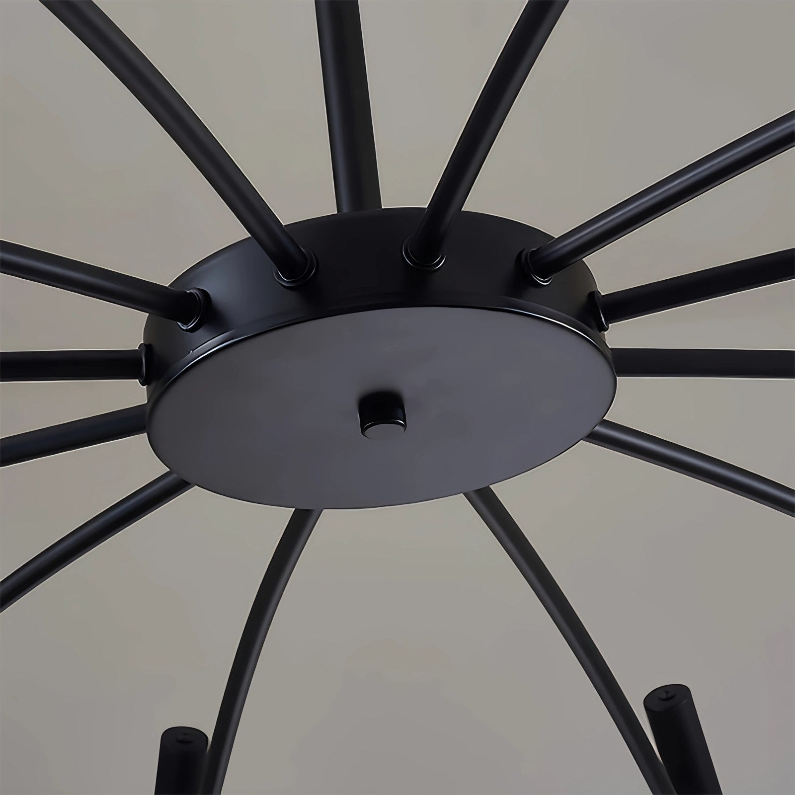 flairel Modern Adjustable Candelabra Chandelier for Living Room