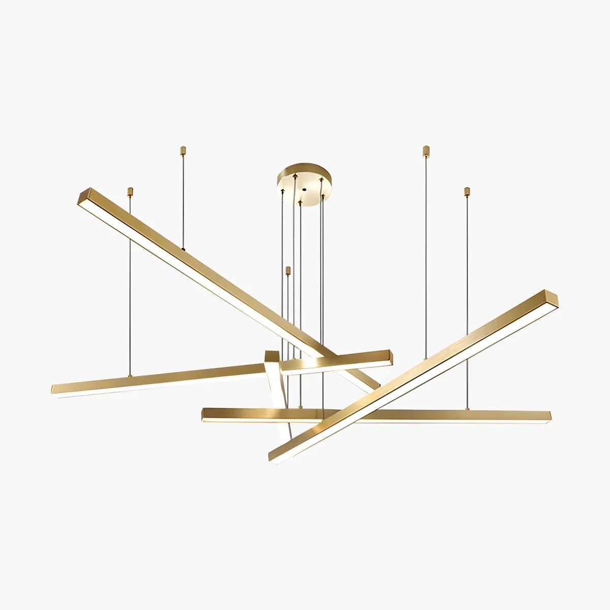 flairel Multi Light Sticks LED Chandelier for Living Room