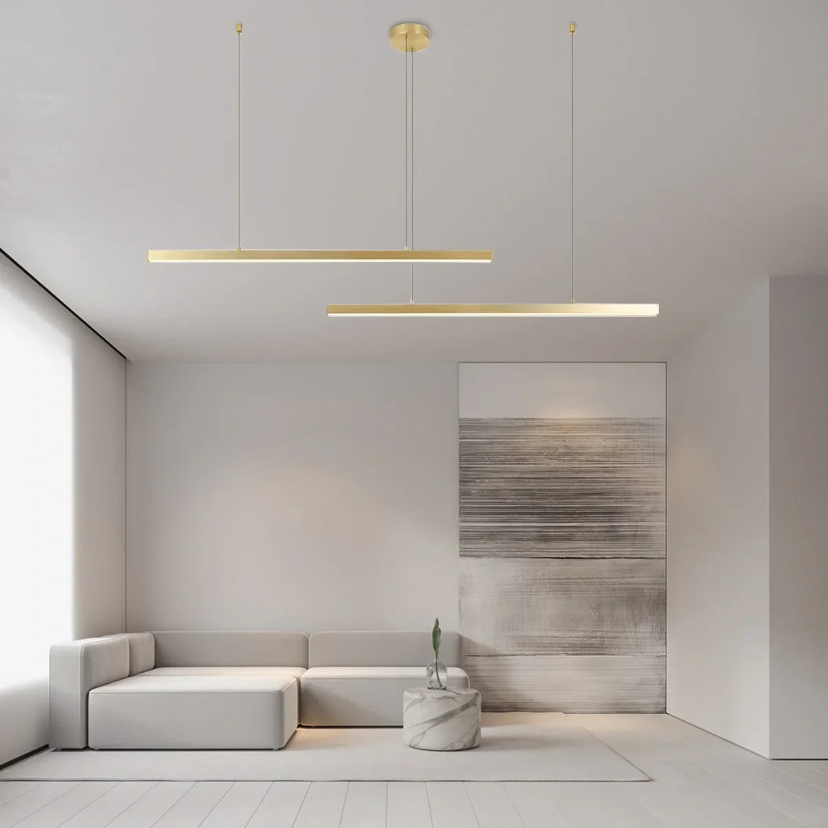 flairel Multi Light Sticks LED Chandelier for Living Room