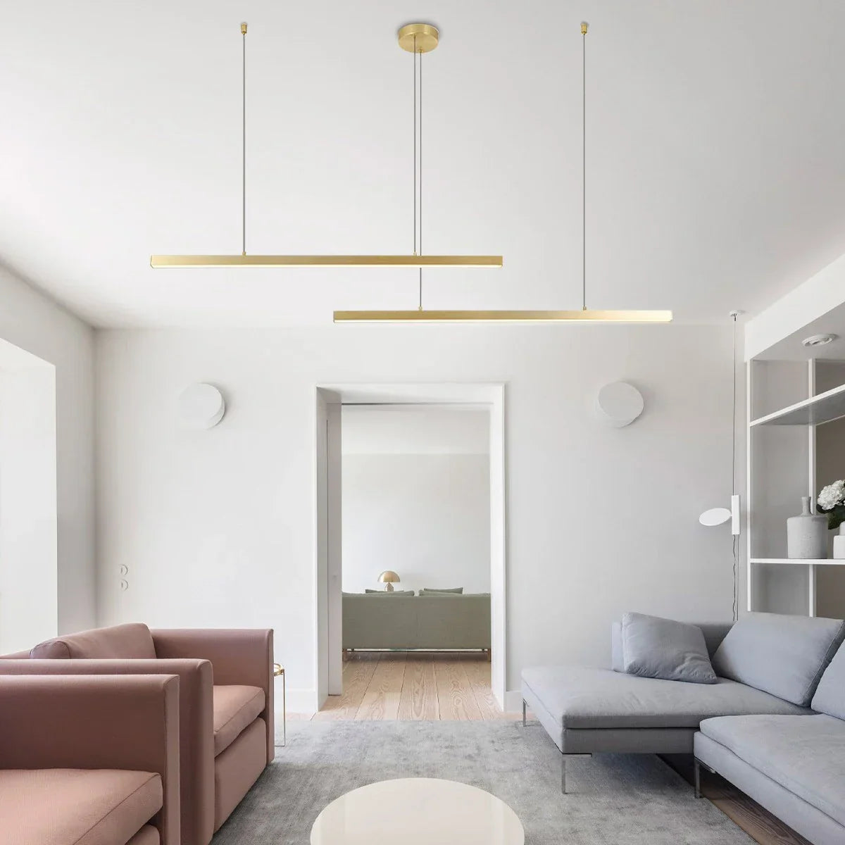 flairel Multi Light Sticks LED Chandelier for Living Room