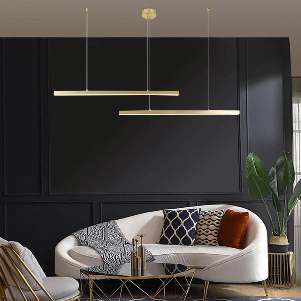 flairel Multi Light Sticks LED Chandelier for Living Room