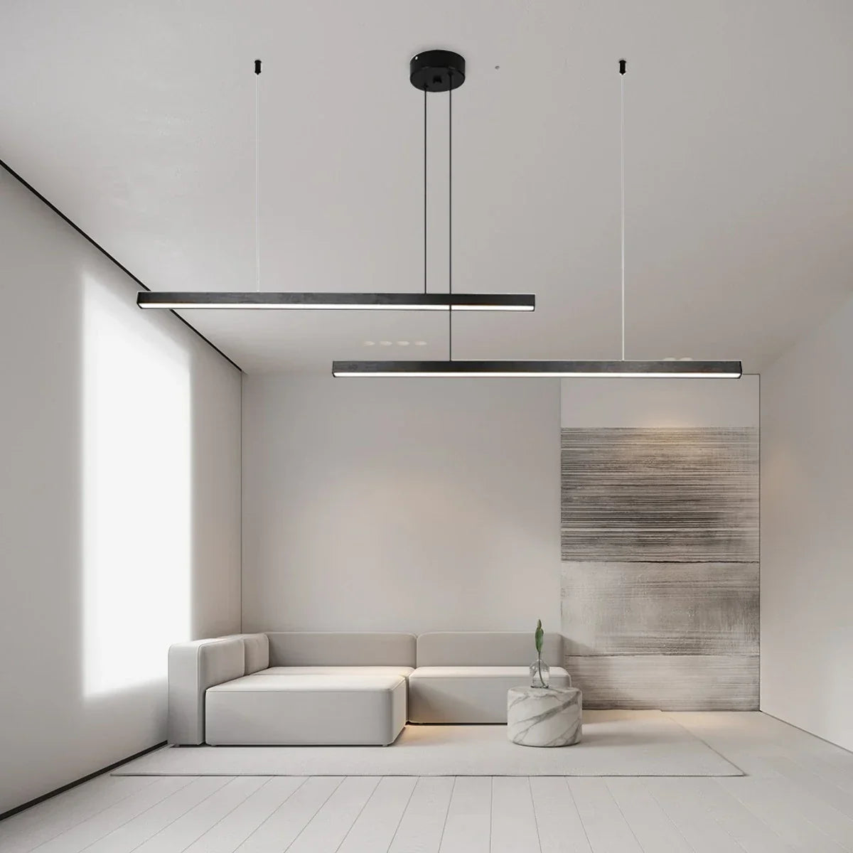flairel Multi Light Sticks LED Chandelier for Living Room
