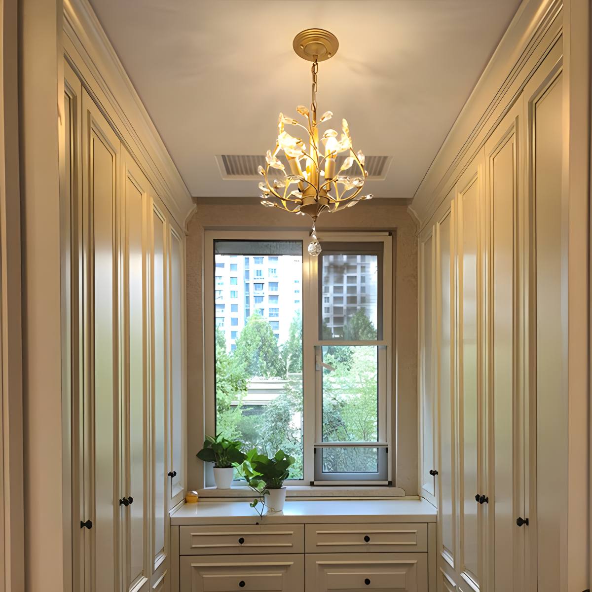 flairel Branch Crystal Chandelier for Living Room