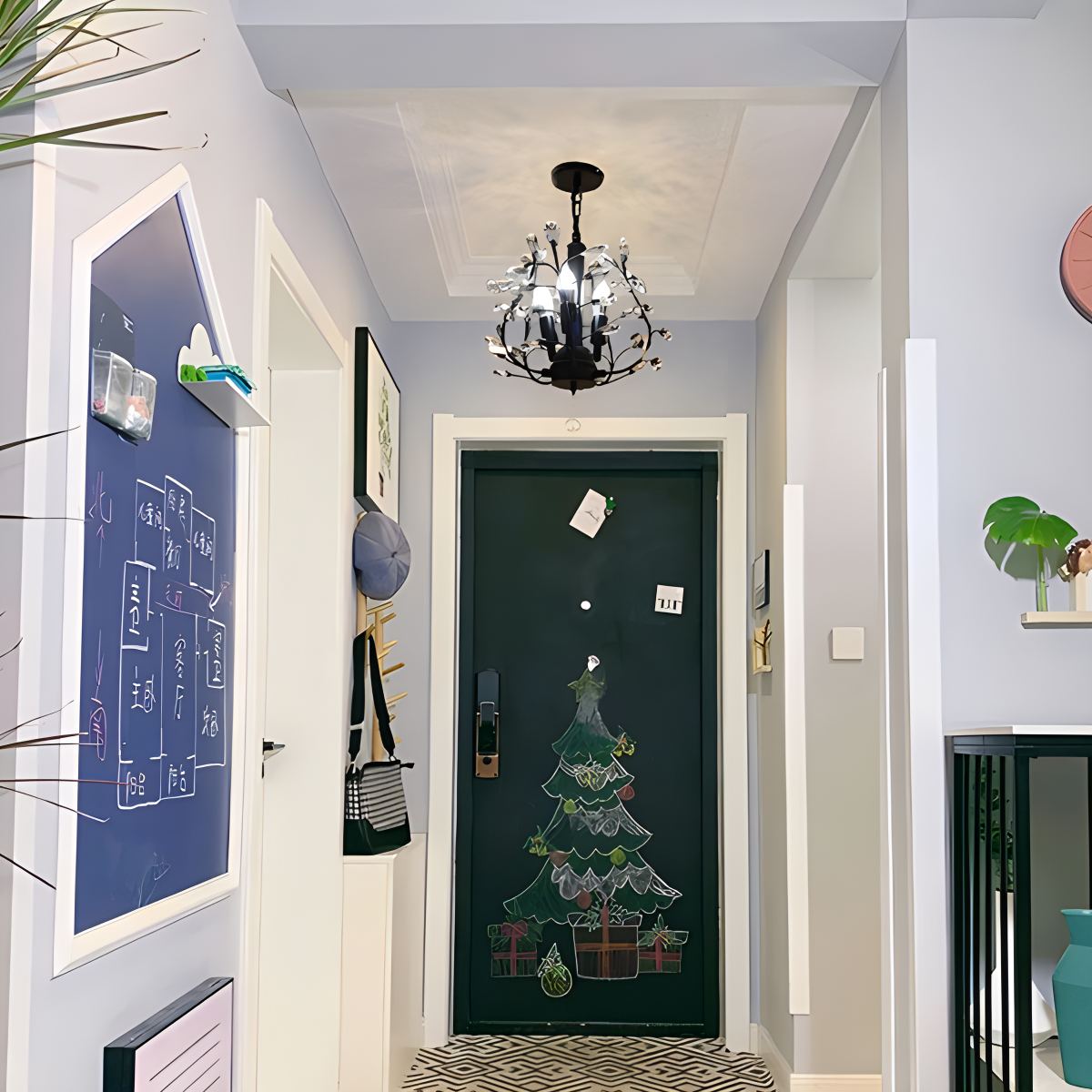 flairel Branch Crystal Chandelier for Living Room