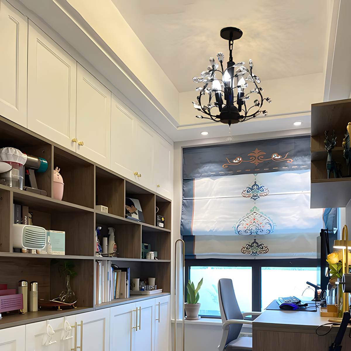 flairel Branch Crystal Chandelier for Living Room