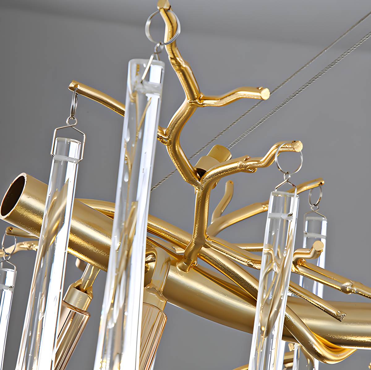 flairel Branch Water Droplet Chandelier