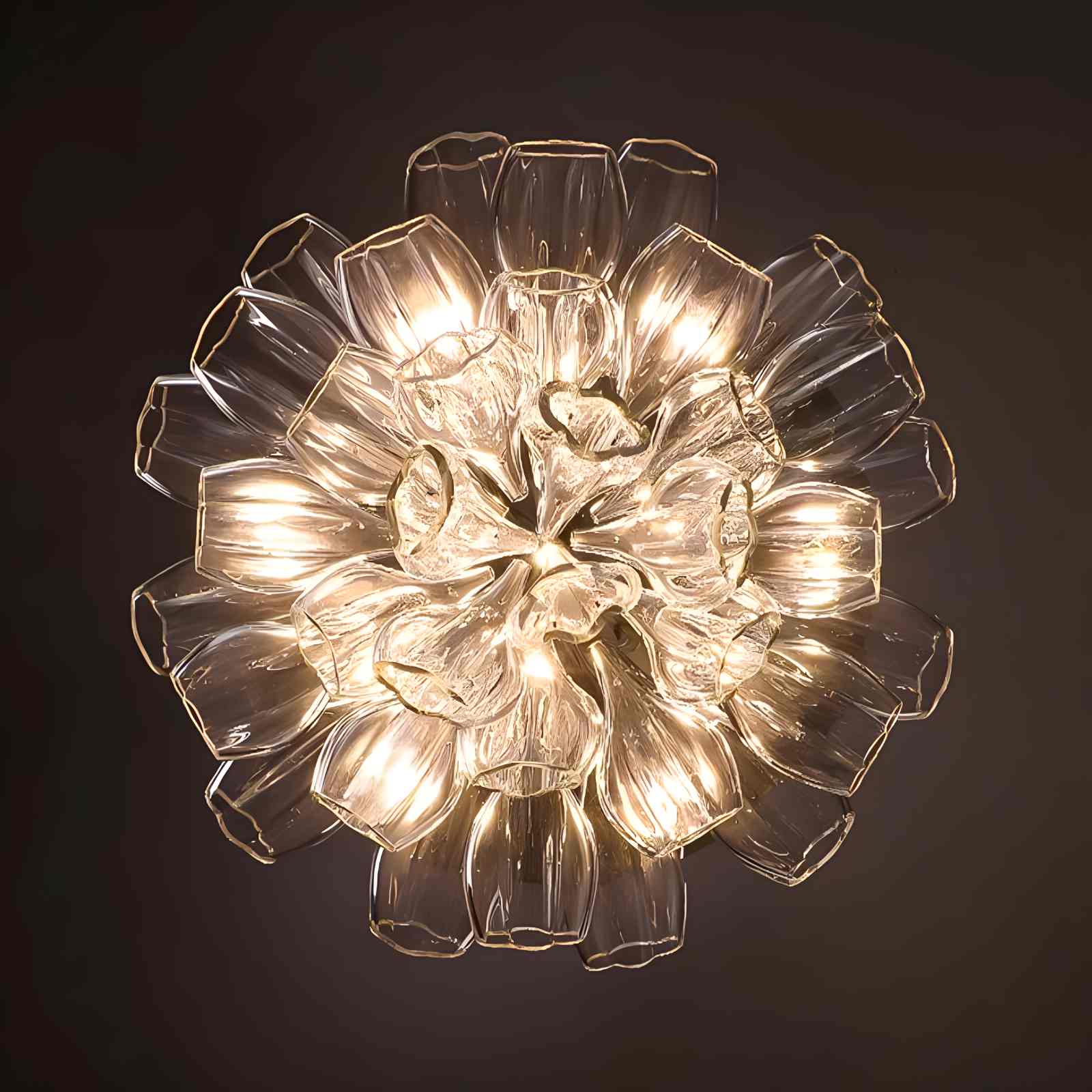 flairel Italian Luxury Creative Bud Ceiling Chandelier
